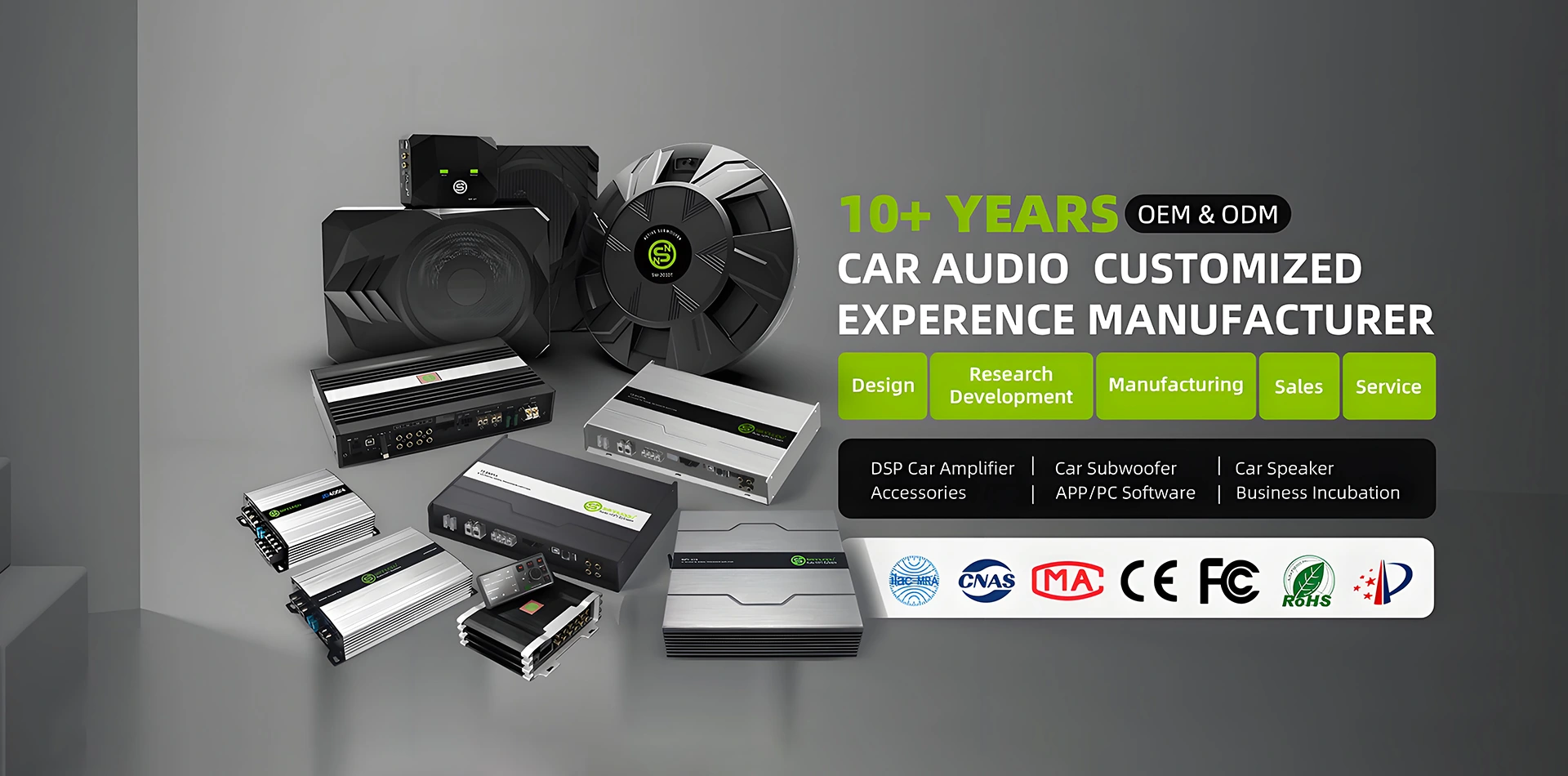Usine d'équipement de test audio automobile
