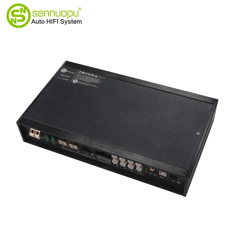 Amplificateur audio de voiture à 8 canaux avec DSP à 10 canaux