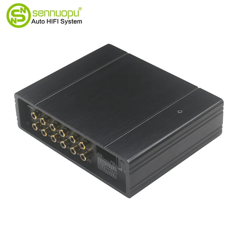 Amplificateur DSP de voiture 4 canaux avec 8 canaux Processeurs sonores numériques